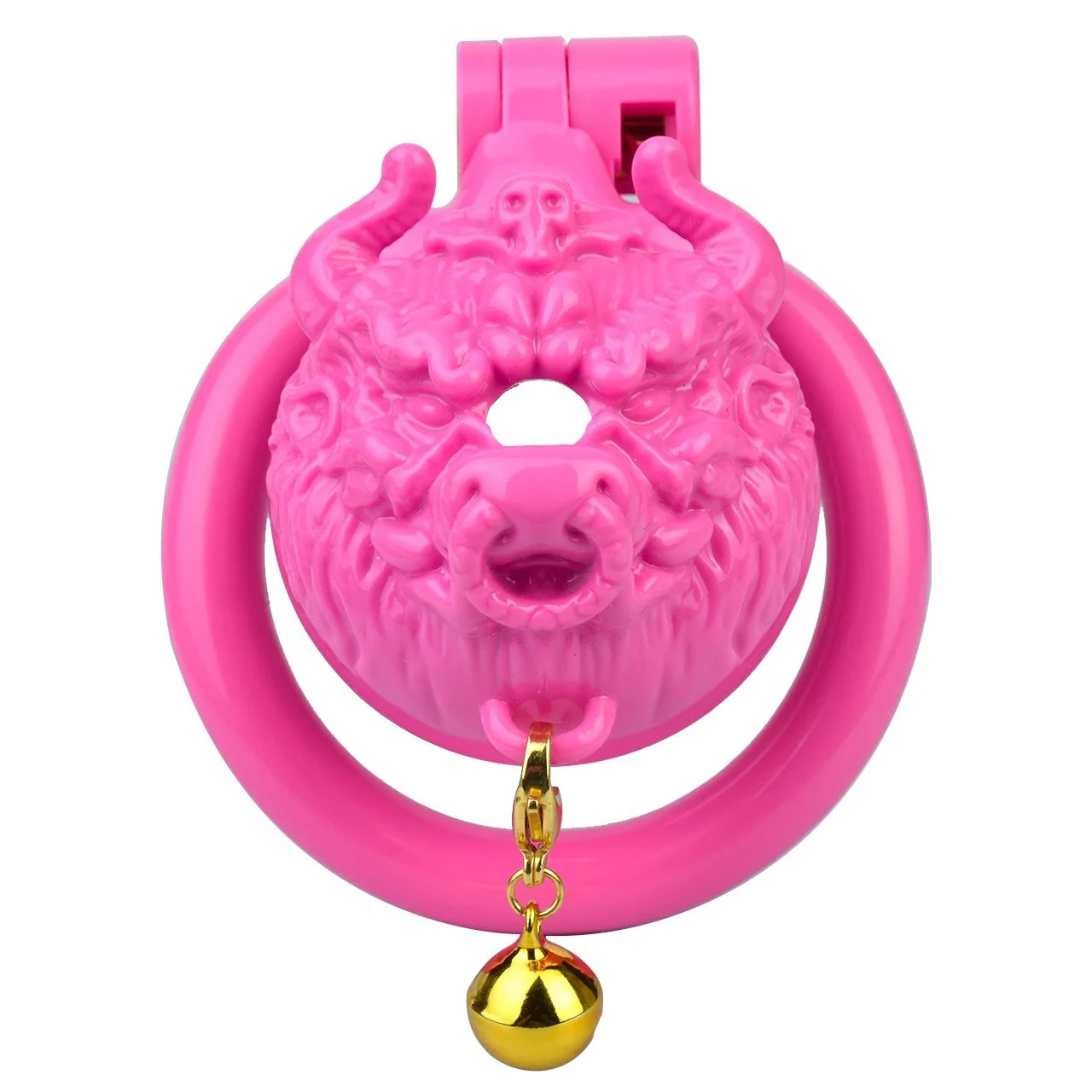 Cock Cage with Bell for Male Sex Games Glans Penis Training Tools Three Colors Cage