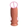 8.46 Inch Realistic Huge Thick XXL Dildo for Women Soft Remote Control Vibrating Heating Chubby Glans Large Bulge Realistic Huge