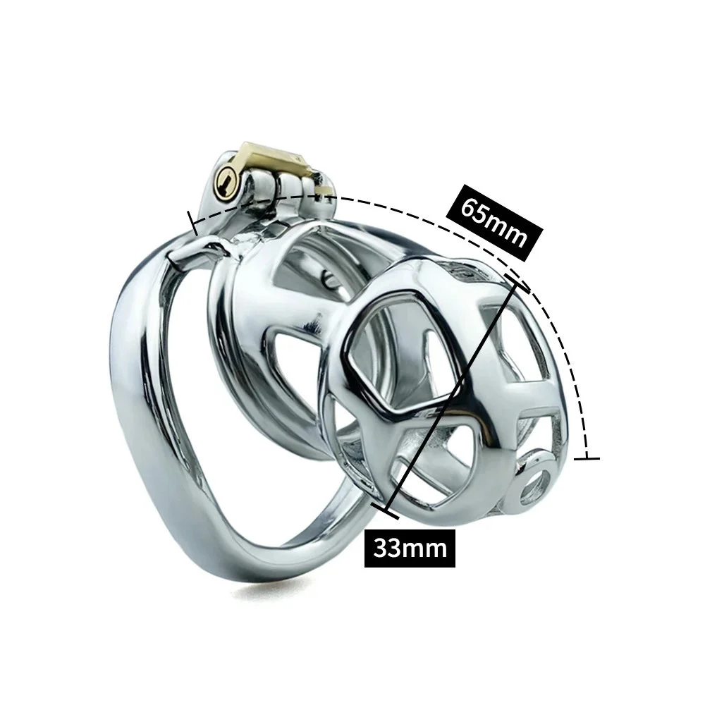 Male Chastity Device cock cages Cobra Series Metal Stainless Steel Male Chastity Lock Sex Cage Penis Lock For Men