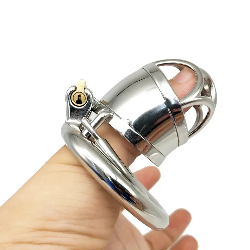 Male Chastity Device Locked Bdsm Cage Erotic Sex Toy Freaky Sexy Slave Penis Exercise