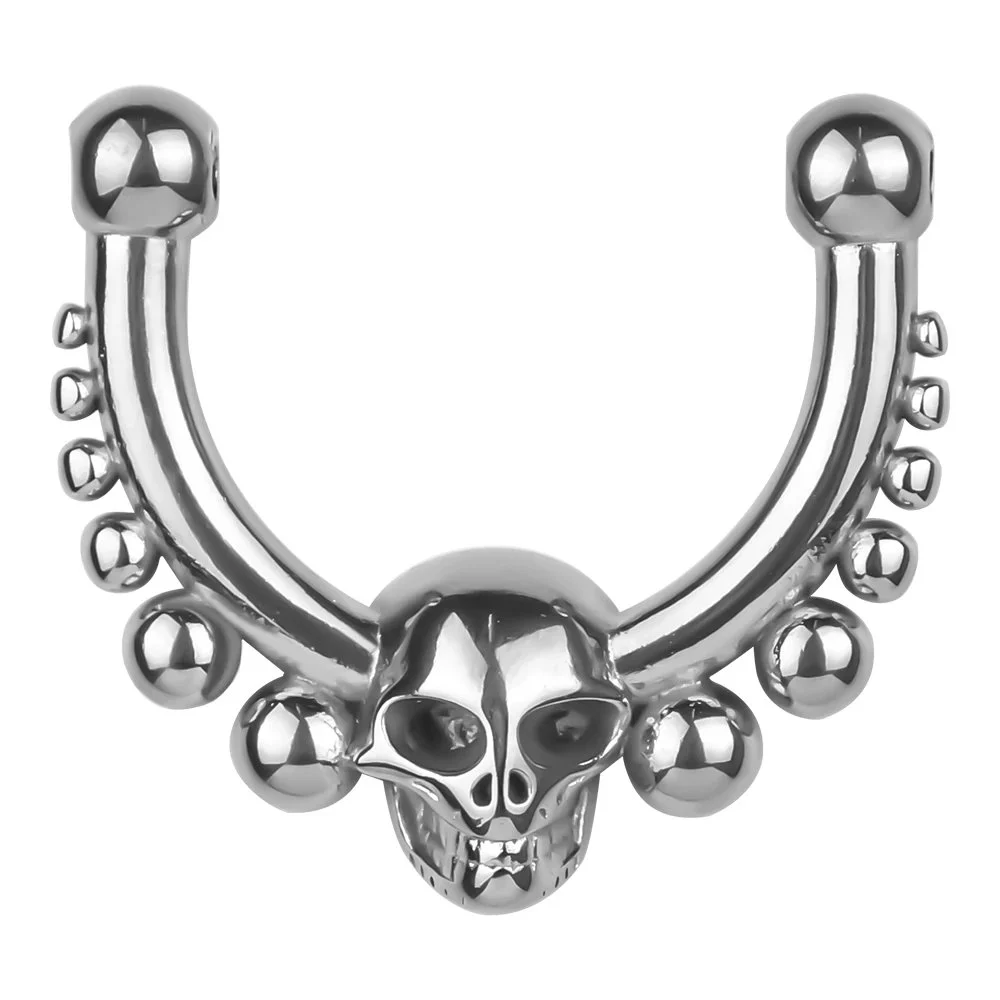 Nipple Clamps with Body Chains Clips Clamps for Women with Bells Stainless Steel Body Bells Non-piercing Clip on Body Gift