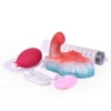 Soft Silicone Vibrating Squirting Sex Grinding Machine G-Spot Massage Stimulation Flirting Sex Toys for Couple