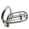 Sex Shop 8.7cm Male Chastity Cage Juguetes Sexuales Erotic Toys Sex Adult Steel Chastity for Male Chastity Device