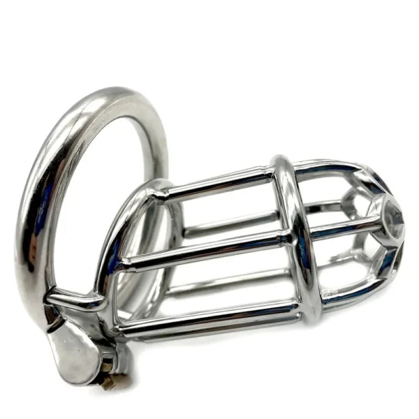 Sex Shop 8.7cm Male Chastity Cage Juguetes Sexuales Erotic Toys Sex Adult Steel Chastity for Male Chastity Device