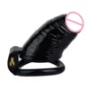 Penis Restraint Cage Men Sex Toys 100% Waterproof Resin Chastity Device Cock Fetish Lock Cock Cages for Men Adult Products