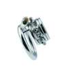 Metal Chastity Lock Comfortable Cock Cage Device Adult Game Sex Toy for Male