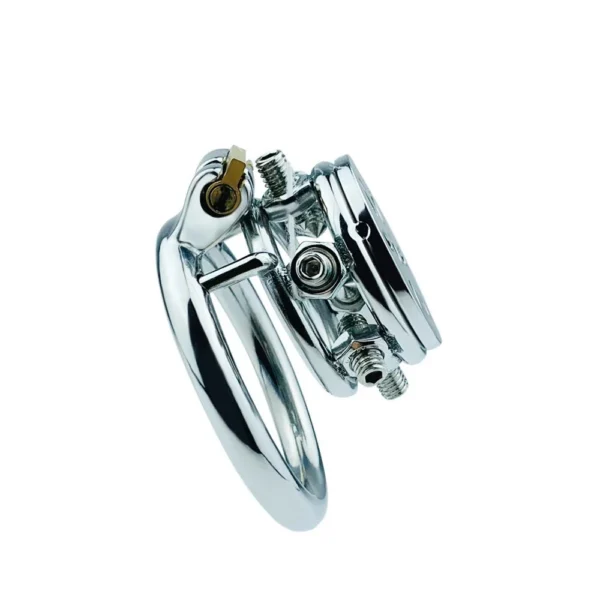 Metal Chastity Lock Comfortable Cock Cage Device Adult Game Sex Toy for Male