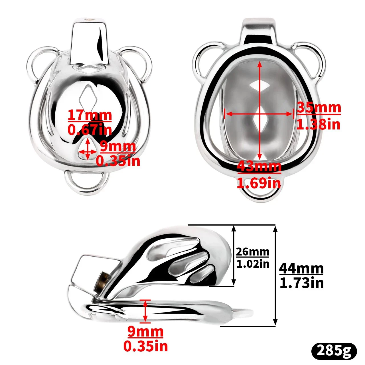 Cobra Chastity Cage Belt with Anal Plug,male Chastity Cage for Men,chastity Cage Sissy,chastity Cage Small,sex Toys for Men