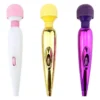 Rechargeable USB Waterproof AV Wand Message Sex Toys for Women Wand Vibrator