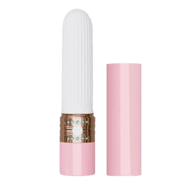 Rechargeable 10 Modes 3 in 1 Silent G Spot Tongue Lick Discreet Vibrator Lipstick Sex Toy Women