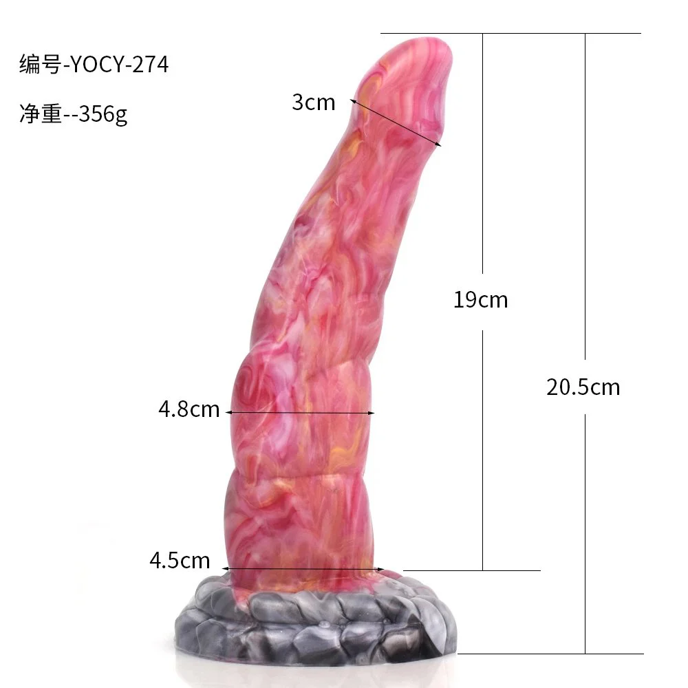 8.46 Inch Super Hot Large Realistic Squirting Dildo Colorful Silicone Sex Shop Toy for Women Soft Flexible Thick Dildos