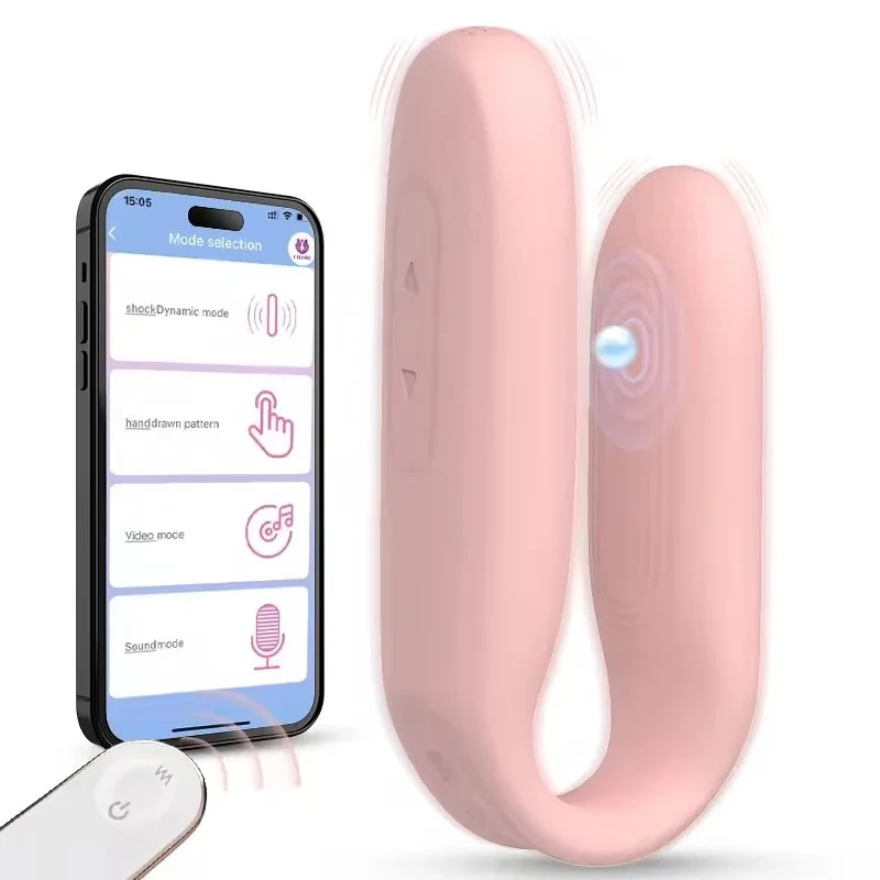 Wearable Clitoral Vibrator Panties App Remote Control USB Charging & Custom Logo Sex Toy for Couple