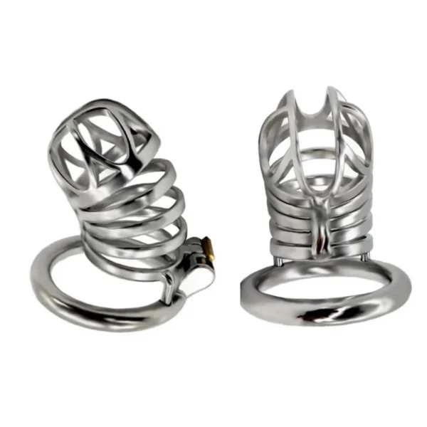 Stainless Steel Cock Cages Cage Chastity Cock Ring 4 Size Penis Ring Spiked Penis Cages Product