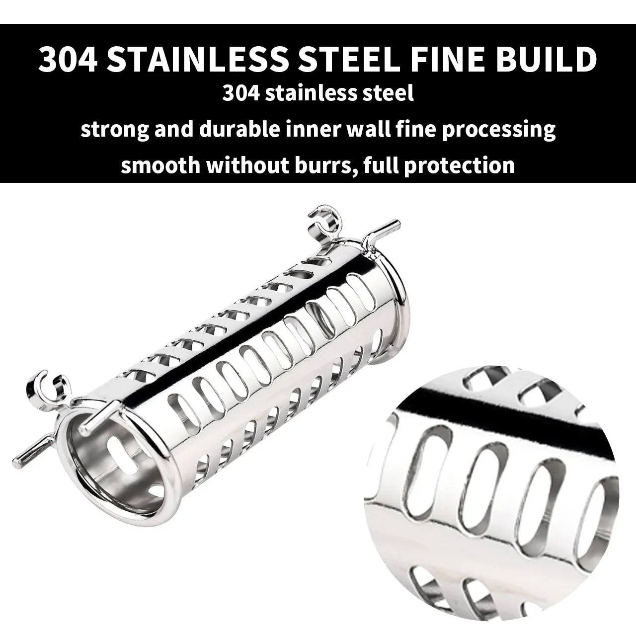 Metal Gay Chastity Cage, Double Head Chastity Cage,cock Cage Male Chastity Devices Chastity Cage Belt for Men