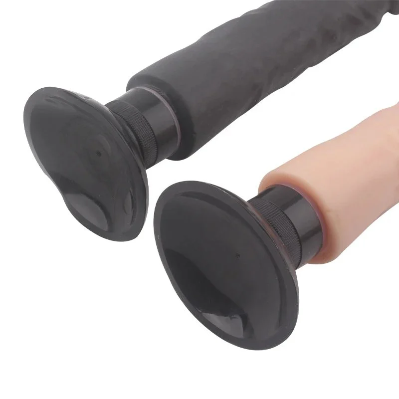 Female Masturbation TPE Suction Cup Realistic Dildo Vibrator Sex Toys for Women