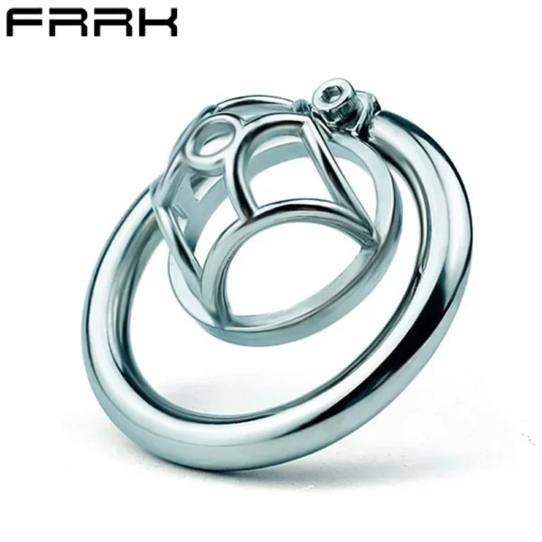 Raptor Stainless Steel Chastity Lock Male Screw Version Lightweight Birdcage Standard Hollow Chastity Lock Sex Cage