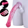 Realistic Horse Dildo Ejaculating Fantasy Long Animal Penis Silicone Anal Dildos for Masturbator Sex Toy for Women Men