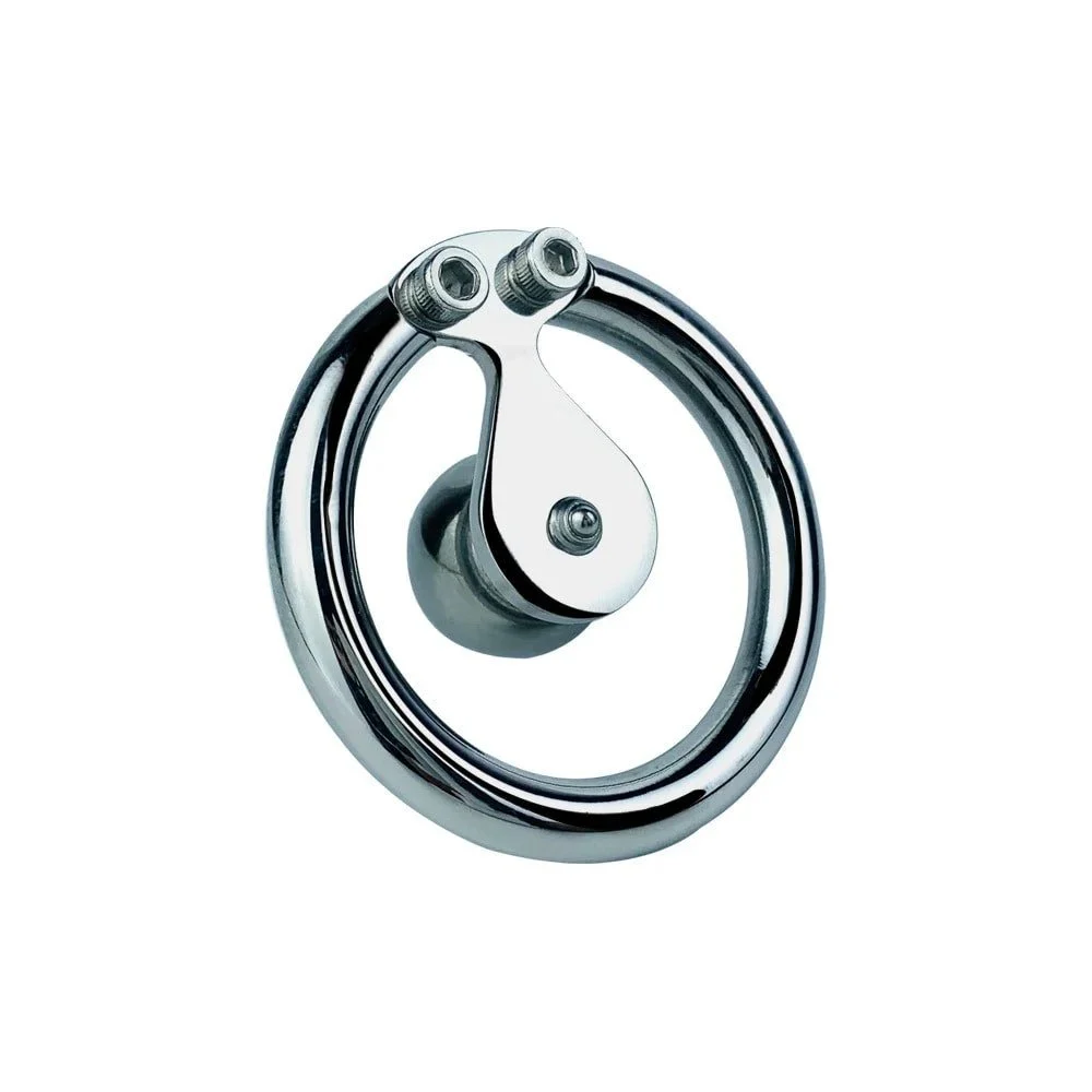 Penis Ring Chastity Cage Stainless Steel Male BDSM Sex Toys Ring Design Metal Beads Weightless Chastity Device Sexual