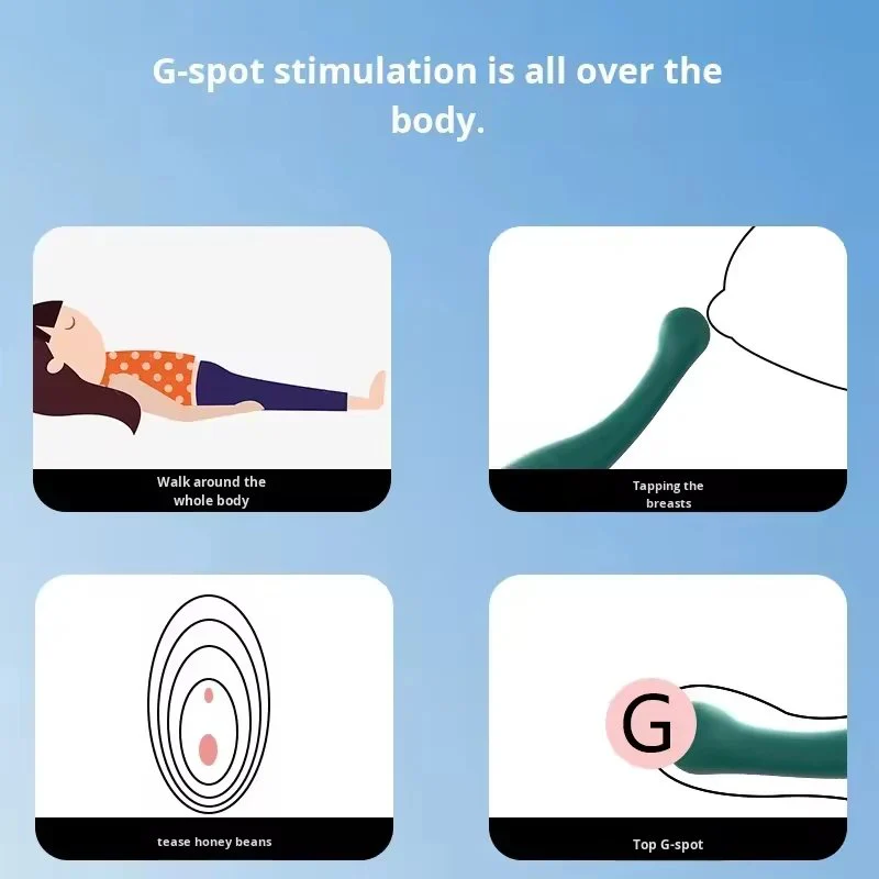 Silent Mini USB Female G-Spot Vibrator Instant Tide Adult Sex Toys with Rabbit Dildo Finger Vibrator