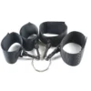 Adult Sex Black Ribbon Easy Hand and Foot Cuff Female Binding and Restraint Equipment