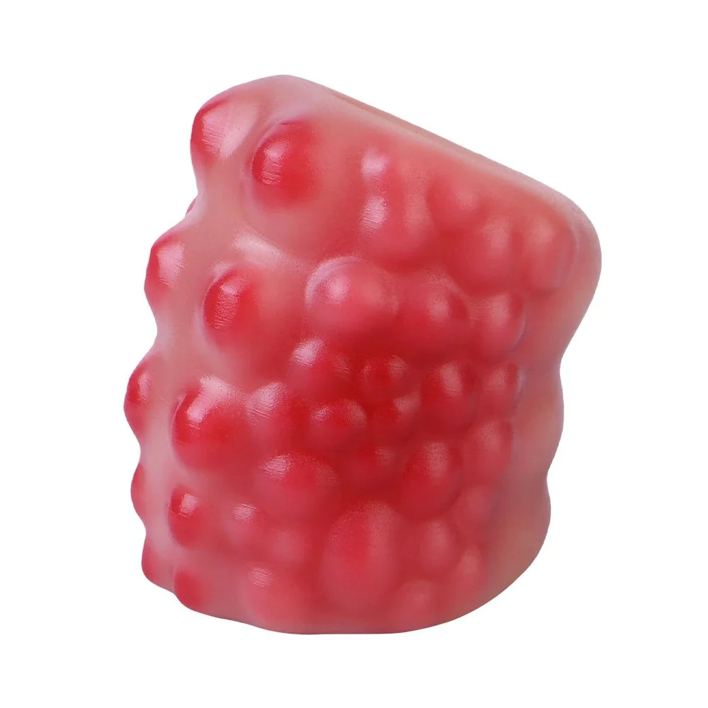 Wearable Thick Silicone Penis Ring Male Cock Ring Delayed Ejaculating ,Alien Sex Toy for Men Lock Sperm