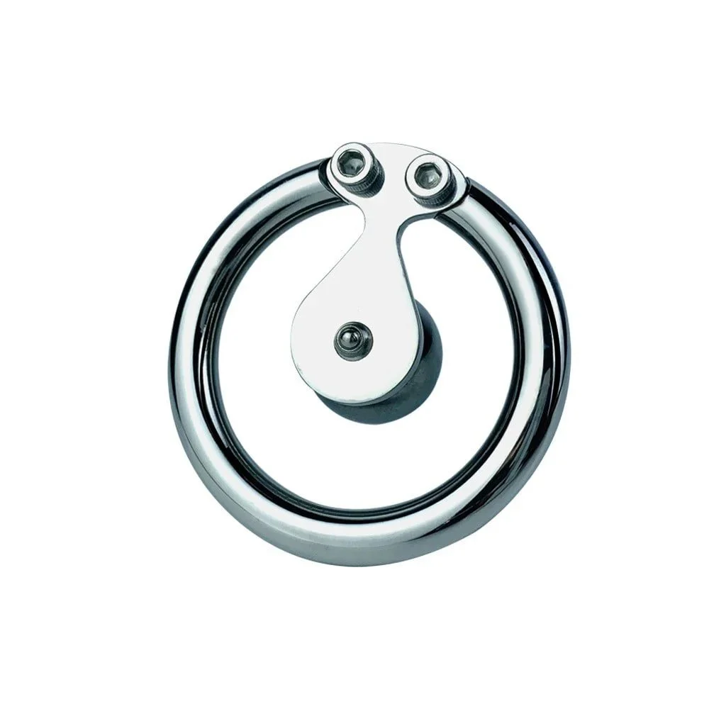 Penis Ring Chastity Cage Stainless Steel Male BDSM Sex Toys Ring Design Metal Beads Weightless Chastity Device Sexual