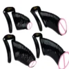 Male Chastity Cage Sex Toys Discreet Sissy Fem Boy Chastity Cage Device Penis Rings Man 4 Size Chastity Cage Penis Shape