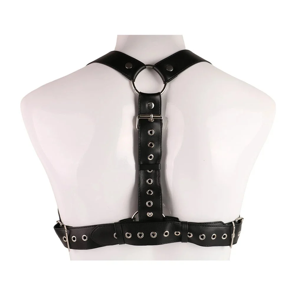 Adult Sex Toys with Soft Leather and Metal Chain Toys for Men Flirting Adult Toy Leather Chains to Restrain the Body