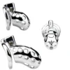 Male Metal Chastity Device Effective Penis Restraint for Easy Wear Available in Three Sizes Male Product