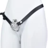 Flower Shape Male Cock Cage Chastity Device Bondage Gear with Silicone Metal Catheter