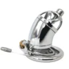 Stainless Steel Chastity Male Penis Cage Male Chastity Device With Catheter 4 Size Cock Rings Adult Product