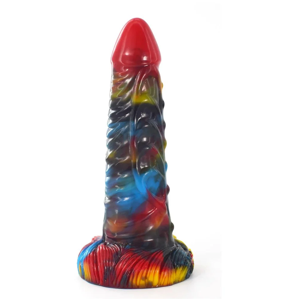 Imitated Silicone Glans Soft Comfortable Flexible Huge Western Mythology - Elf Dildo Spiral Stimulation