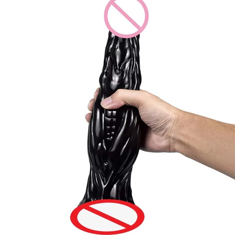 Realistic Dildo Huge Penis Sucker Adult Anal Sex Sexo Shop Artificial Penis Anal Plug Huge Strap Dildo for Gay