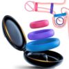 3PCS Set Enhancer Penis Rings Reusable Adult Sex Toys Soft Silicone Cock Ring