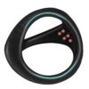 Adult Male Silicone Sex Toy Stretchable Double-Locking Dick Ring for Delay Ejaculation