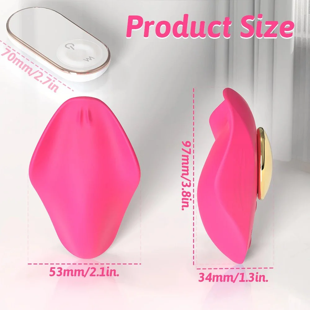 Remote Control 9 Vibration Modes G Spot Wearable Panty Vibrator Female Sex Toy