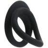 Durable Silicone Double Cock Ring Sex Toy for Men Penis Rings Designed for Delay Time