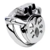 Stainless Steel Metal Male Chastity Lock Male Chastity Prop Penis Cage for Bdsm Bondage Penis Props