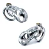 long size Cobra Metal Chastity Cage for Penis Exercise Bondage Restraint cage Sex Toys for Men