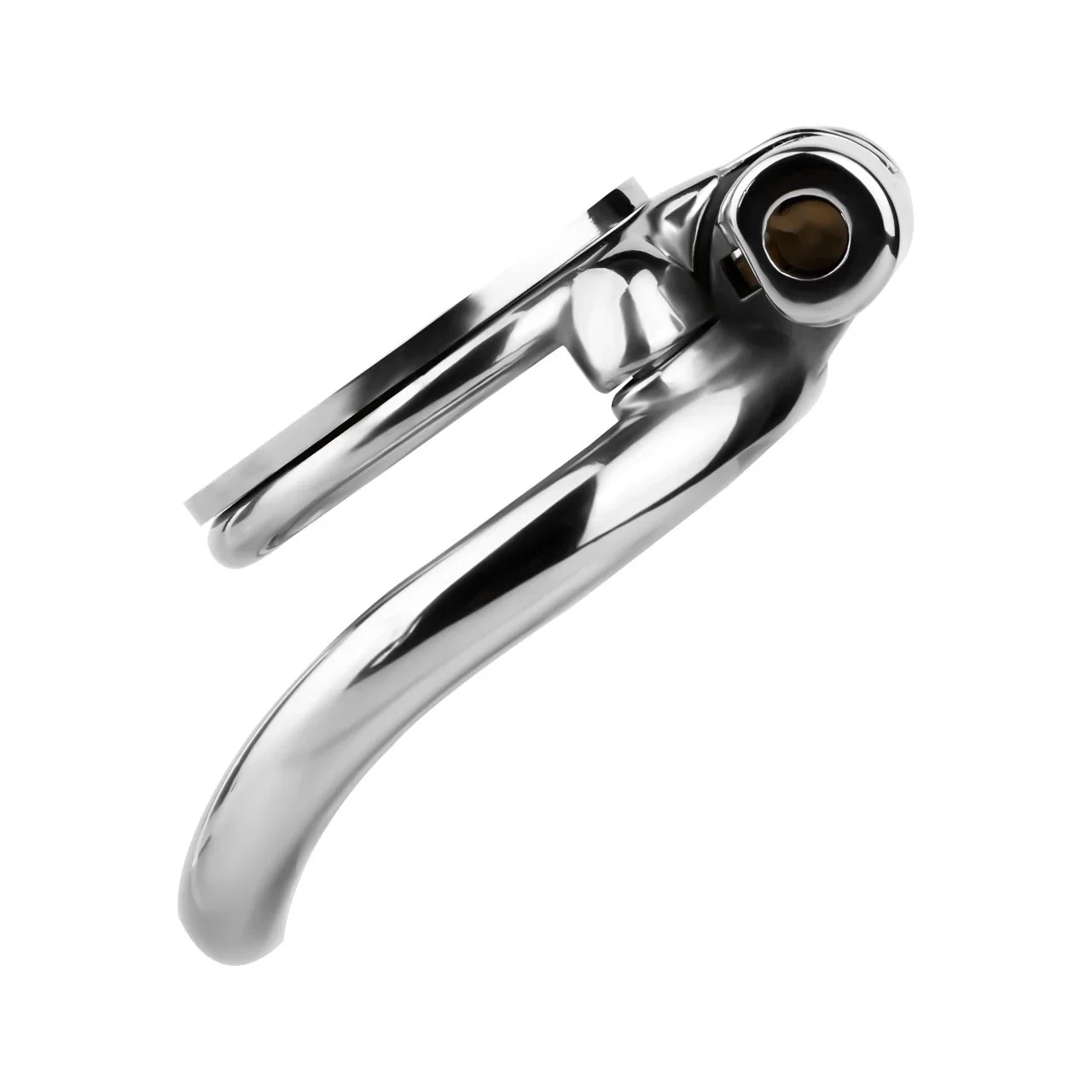 Metal Owl Chastity Cage Male Wearable Flat Cock Cage Slave Bondage Sex Toy Adult Penis Restraint Device for Sissy Gay Men