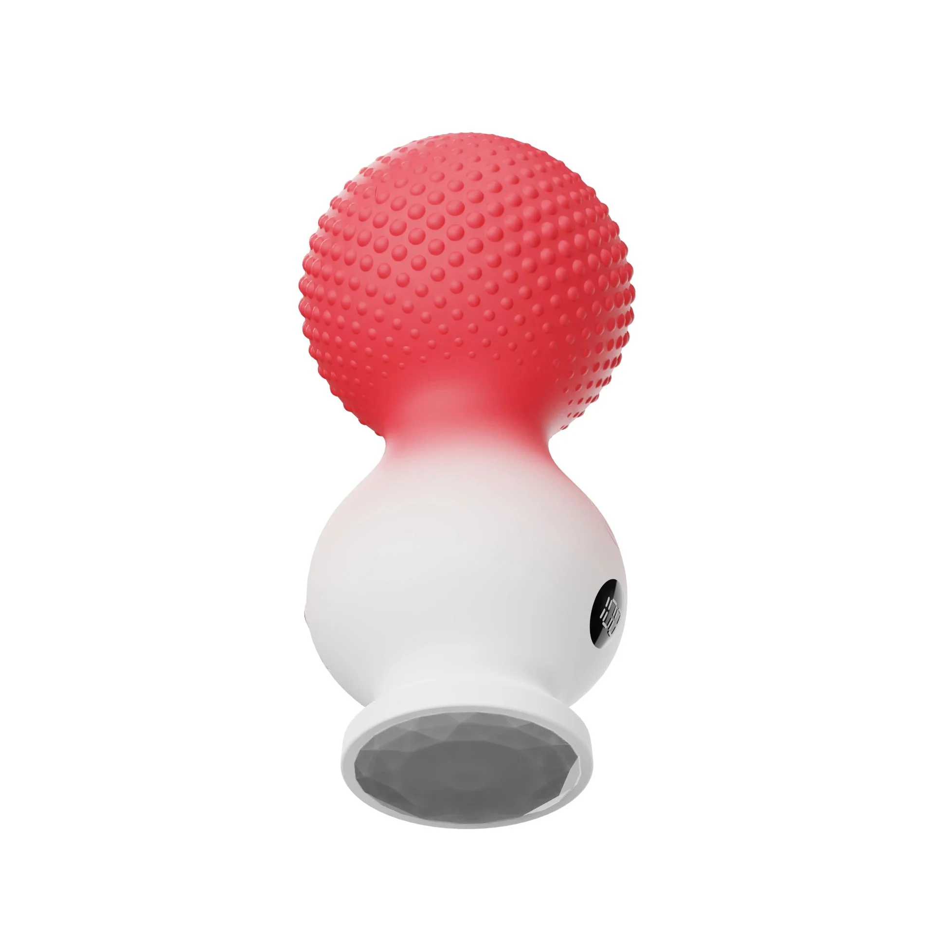 Strong Shock 10-Frequency Hemp Ball Massager Adult Sex Vibrator with Point Stimulation Display Vibration Toy