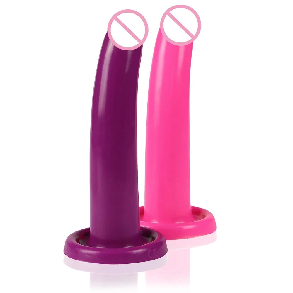 Liquid Silicone Posterior Stimulus G Spot P Spot Stimulation Dildo Strong Suction Cup