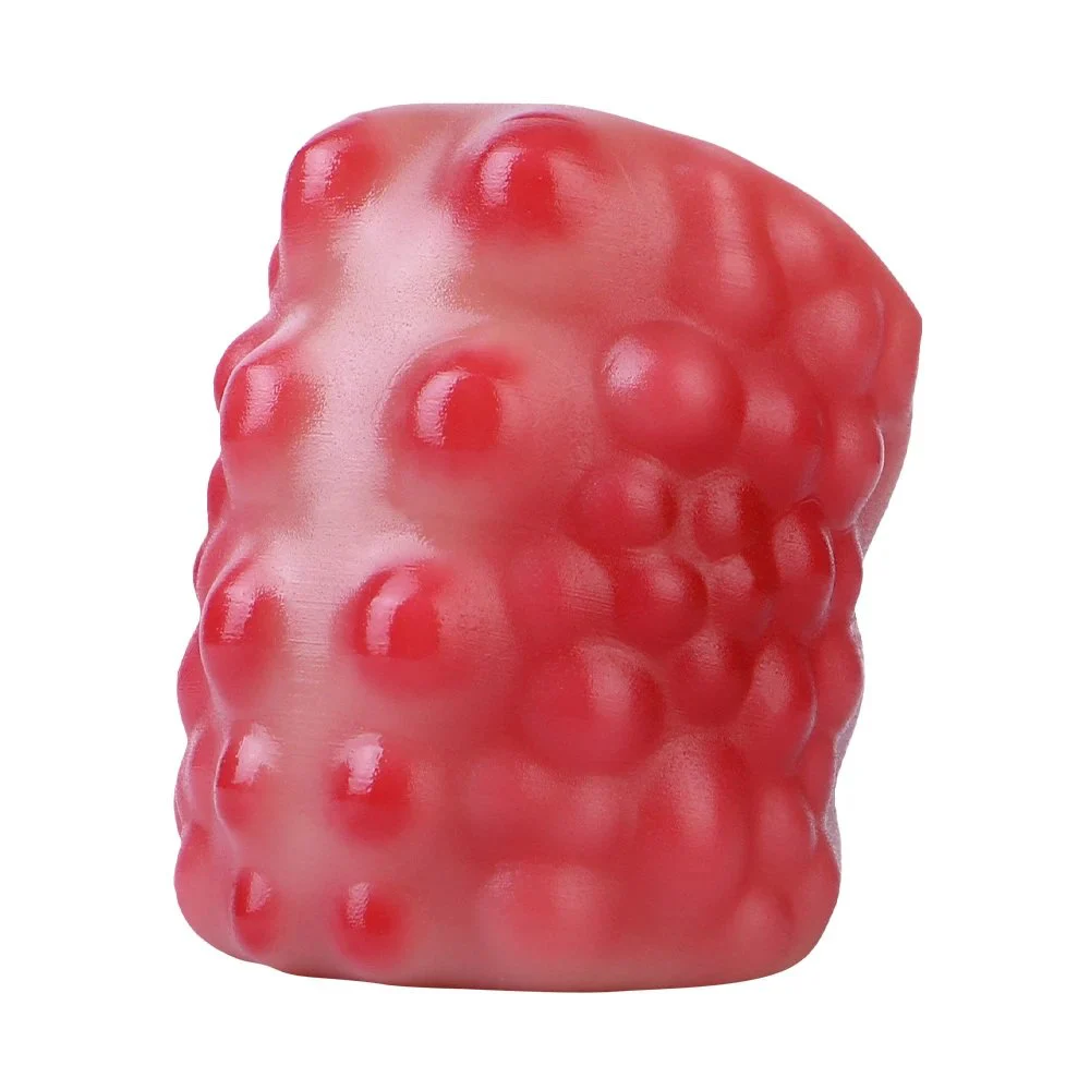 Wearable Thick Silicone Penis Ring Male Cock Ring Delayed Ejaculating ,Alien Sex Toy for Men Lock Sperm