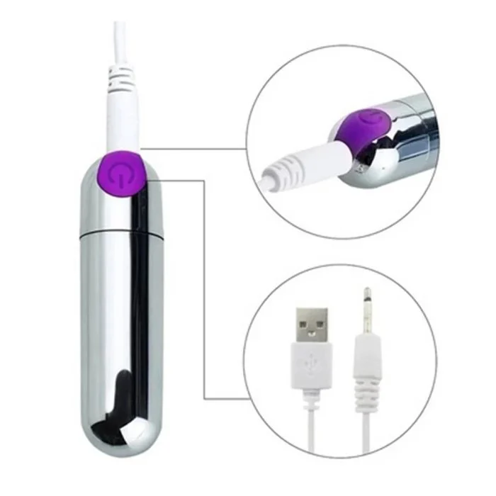Rechargeable Mini Bullet Vibrator Wand Portable Sex Product for Clitoris Massage Vaginal Vibrators
