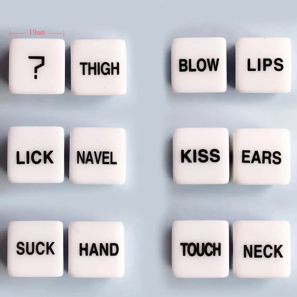 Adult Sex Party Games Toys Couple Lovers Games Luminous Glow Funny Gambling Sex Toy Dice