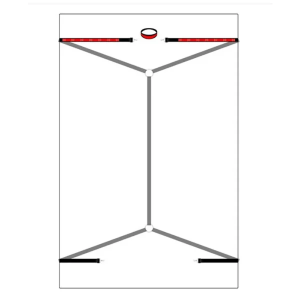Bondage Bed Straps Full Body Fetter Couple Sex Bondage Straps Sex Adult on Bed Other Sex Toys