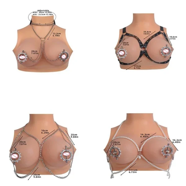 304 Stainless Steel Nipple Clamps Adult Game Stimulation Flirting Orgsm Sex Toys for Man and Woman