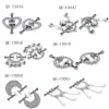 6 Style Lovely Breast Clip for Female Sex Toy Nipple Play Crystal Chain Nipple Clamps Bondage Breast Restraints