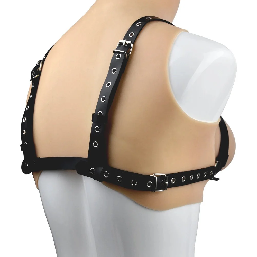 Leather Nipple Covers,Breast Harness Restraint,Breast Cuff, Leather Breast,Sex Bondage Leather Breast Restraints Man