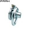 Stainless Steel Negative Electrode Series Down-Type Chastity Lock Men's Cage Bondage Fun Device Sex Toys